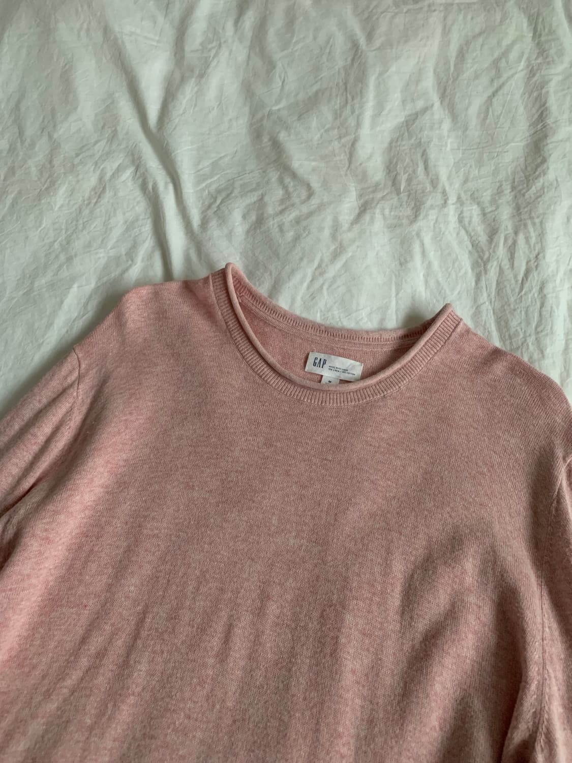 GAP 핑크 라운드 니트 상품이미지4