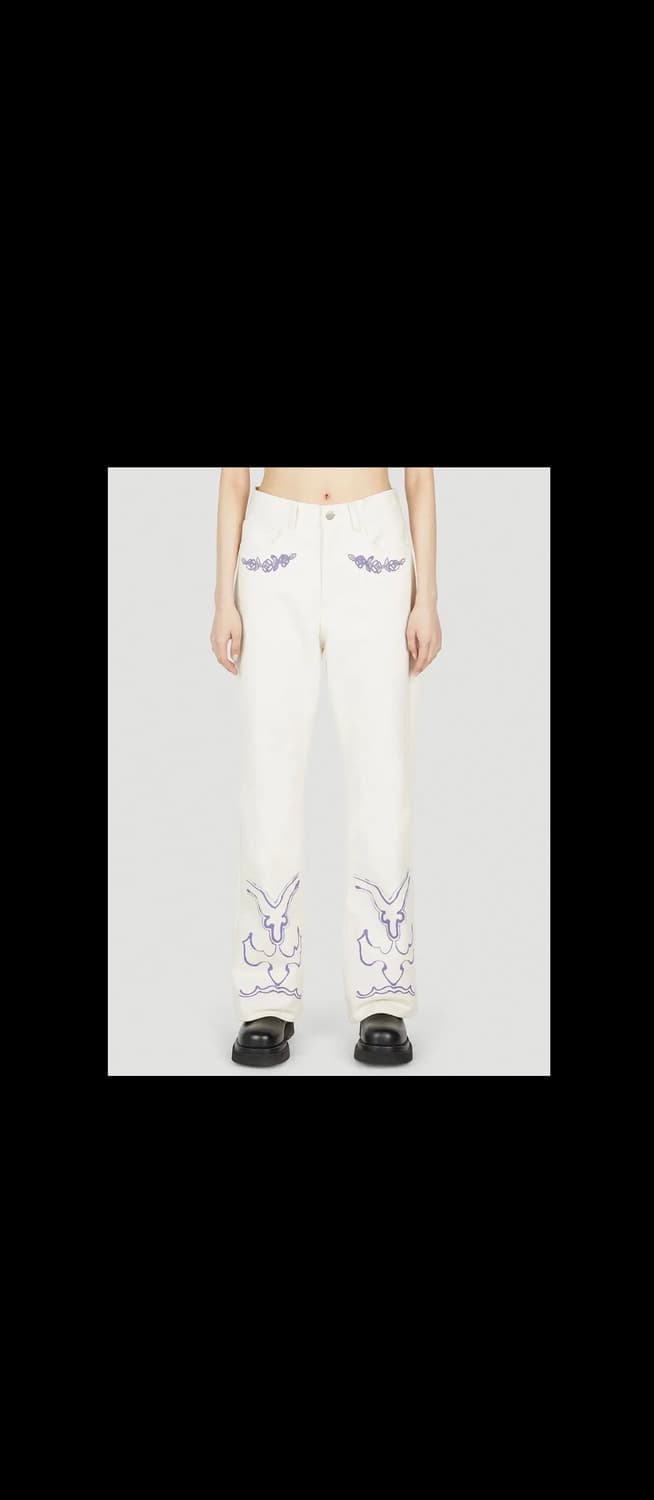 (새상품) 까르네 볼렌떼 부츠컷 팬츠 26 상품이미지1