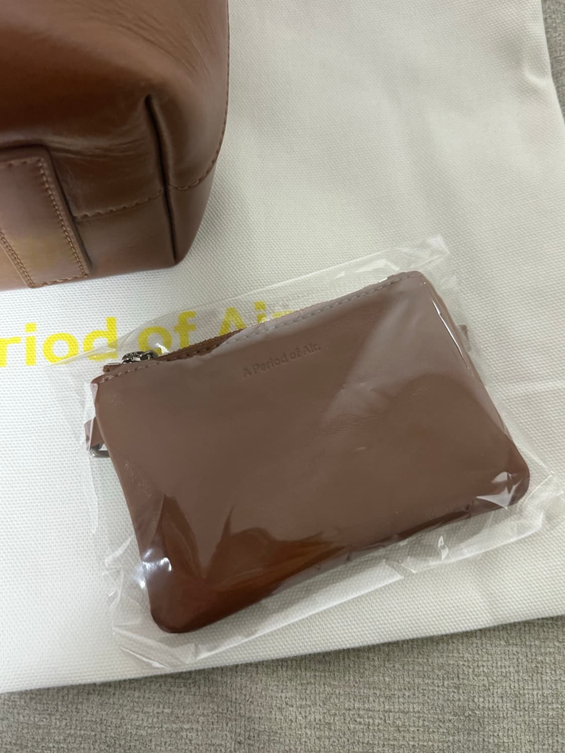 아포아 하르 스몰 쇼퍼백 브라운 apoa 상품이미지8