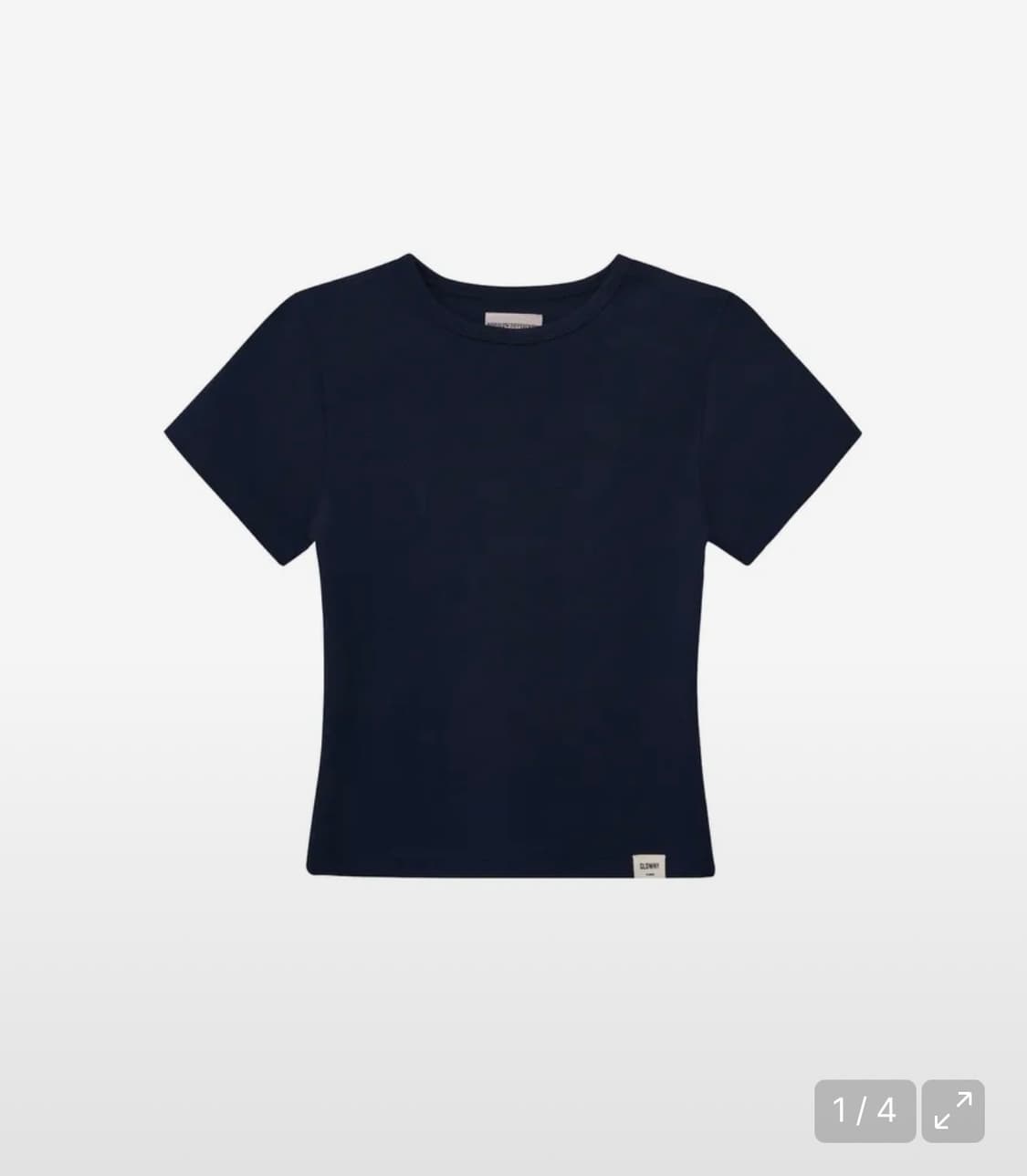 글로니 G BABY TEE (NAVY) S 네이비 상품이미지1