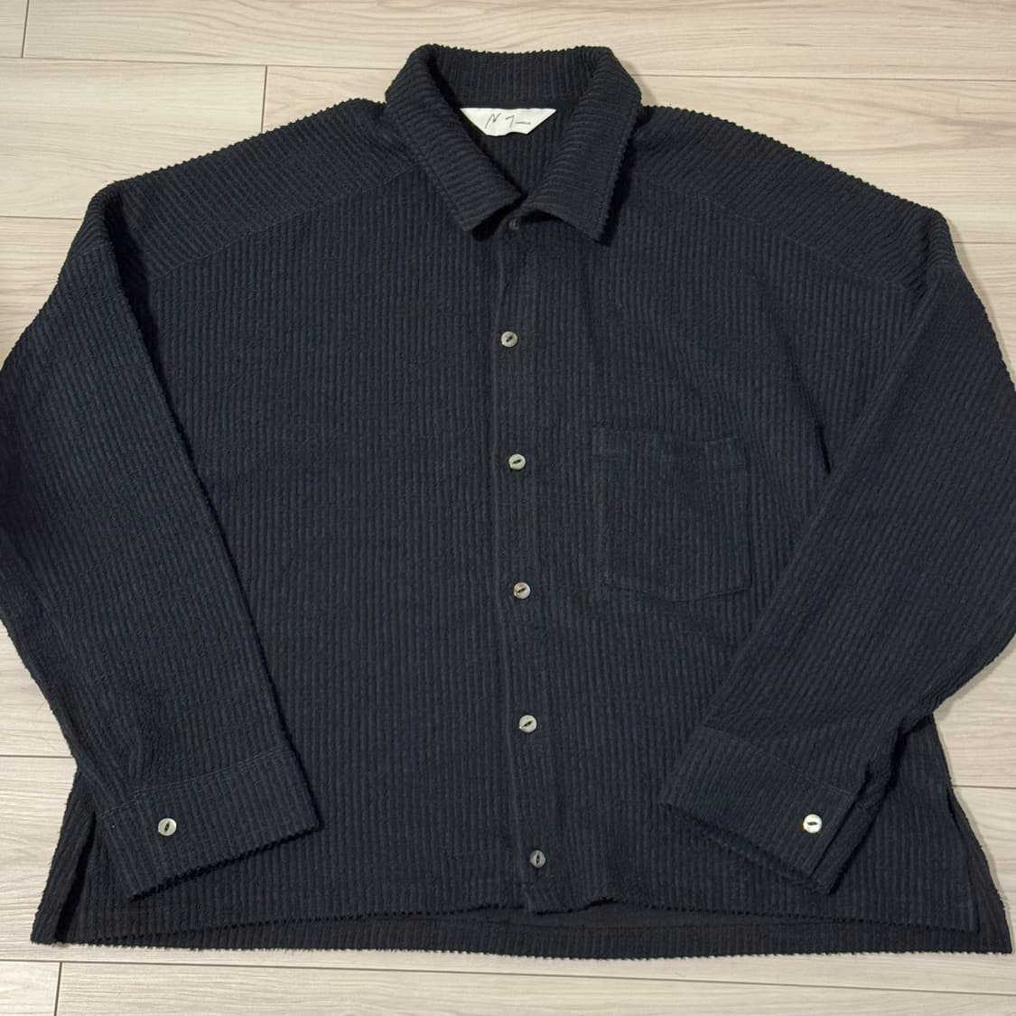 안셀름 컷스트라이프 셔츠 상품이미지3