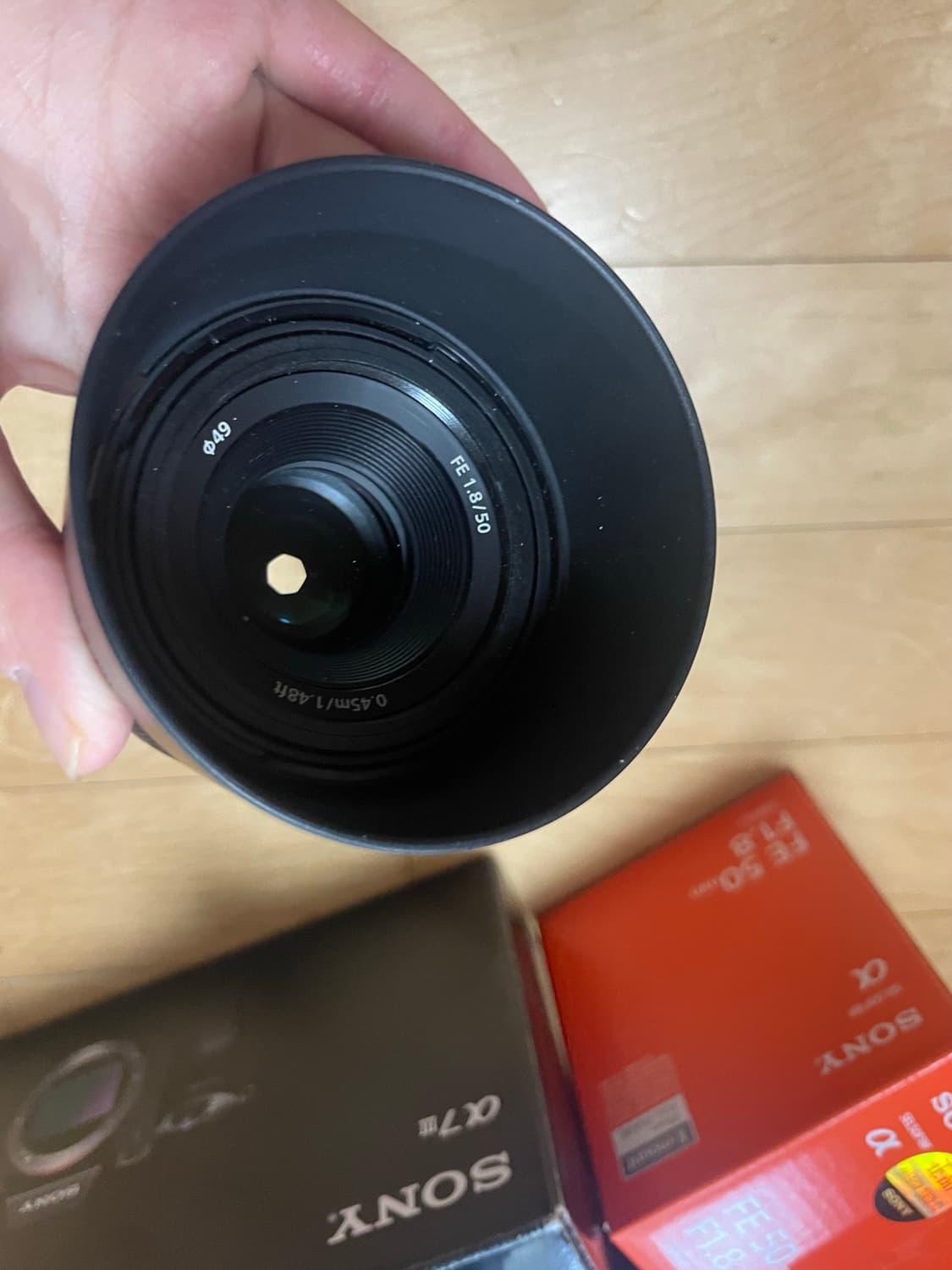 소니 A7M3 풀박스 + FE 50mm F1.8 렌즈 상품이미지6