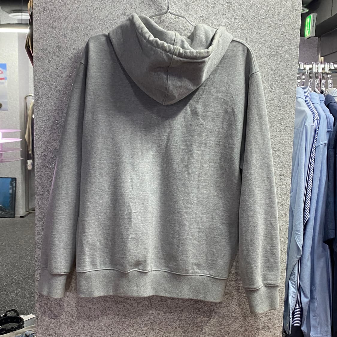 해브어 굿타임 박스로고 박시핏 후드 집업 B3507 상품이미지4