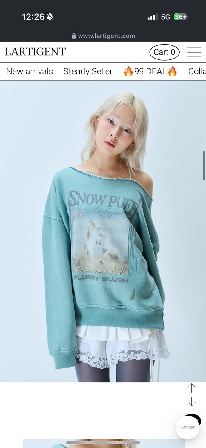 라티젠 맨투맨 상품이미지2