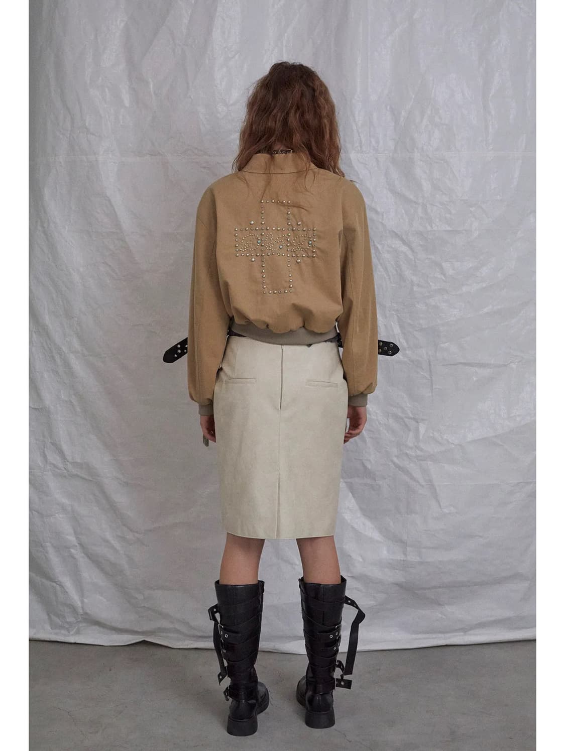 데어드 Cross D.R.D blouson beige 상품이미지4