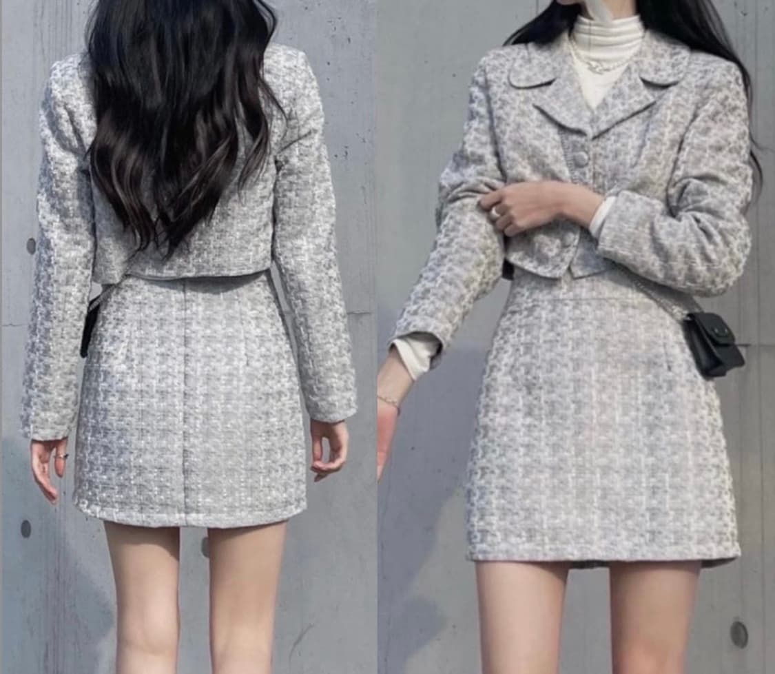 카키포인트 프라하 트위드 셋업 상품이미지2