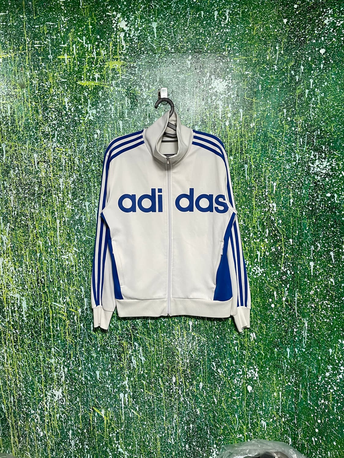 아디다스 대장 스펠로고 화이트 블루 져지 95 상품이미지6