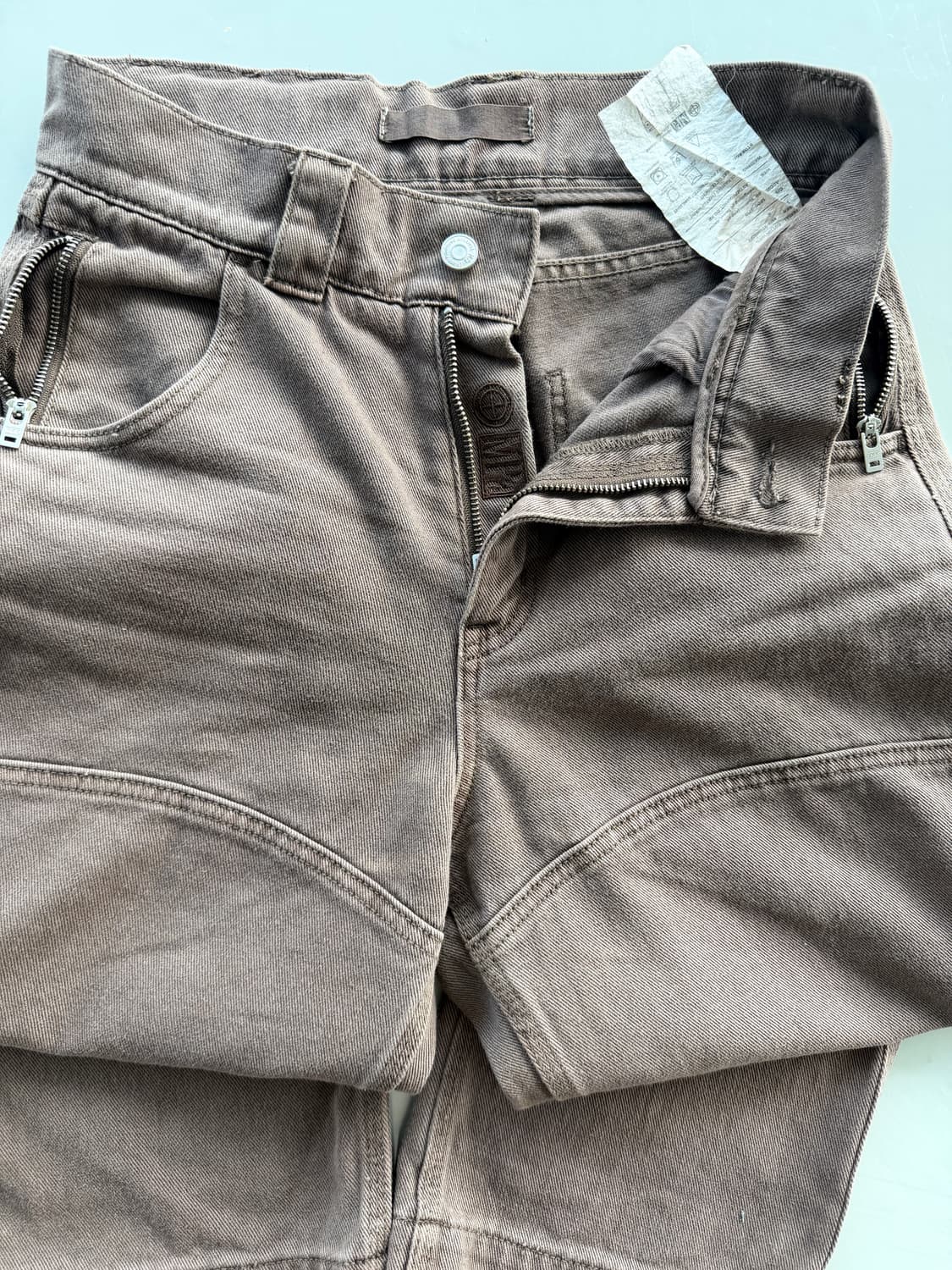 플라스틱프로덕트 CALF POCKET PANTS s사이즈 브라운 상품이미지5