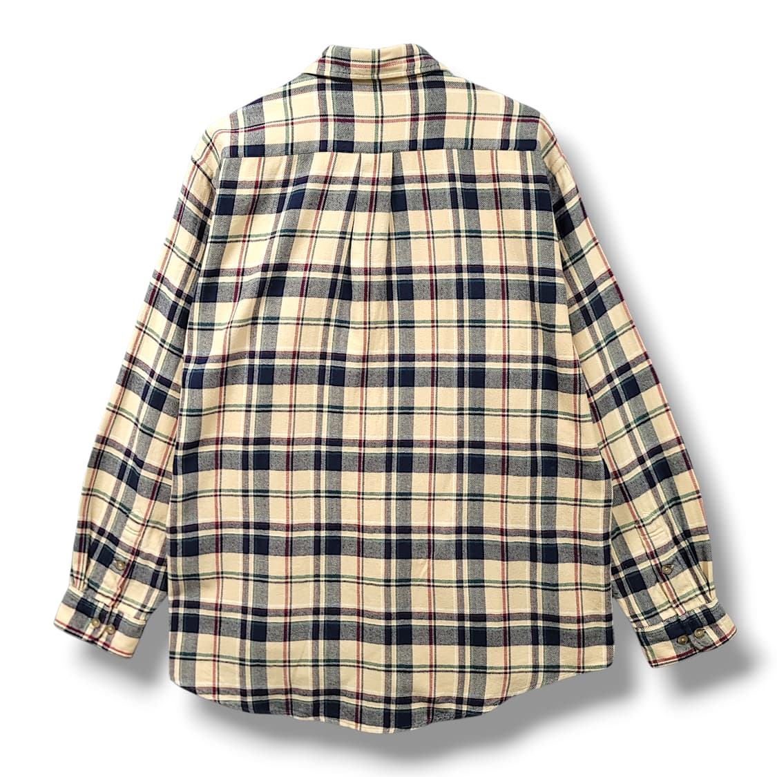 [105] 빈폴 베이지 멀티체크 빈티지 긴팔셔츠 상품이미지2