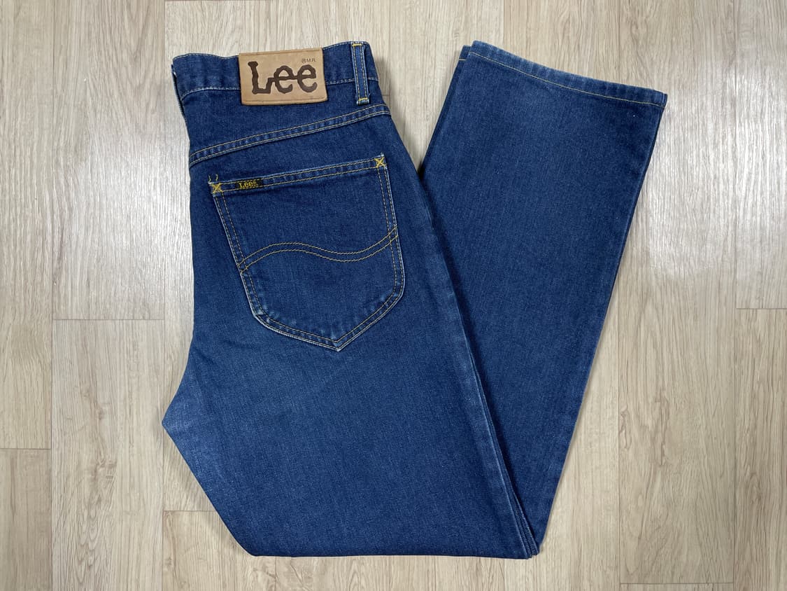 30) 90's Lee X 에드윈 진청 데님팬츠(일본제) 상품이미지1