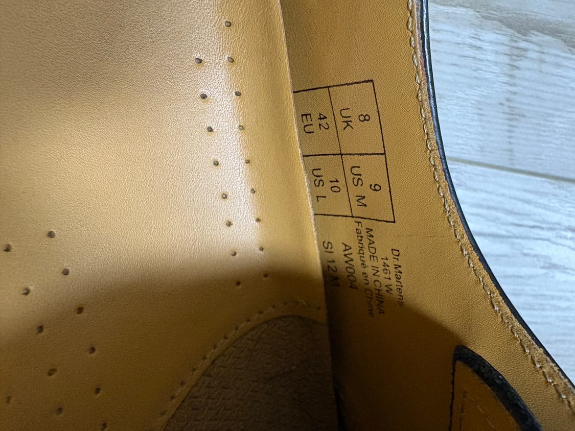 닥터마틴 1461 3홀 스무스 270 상품이미지7