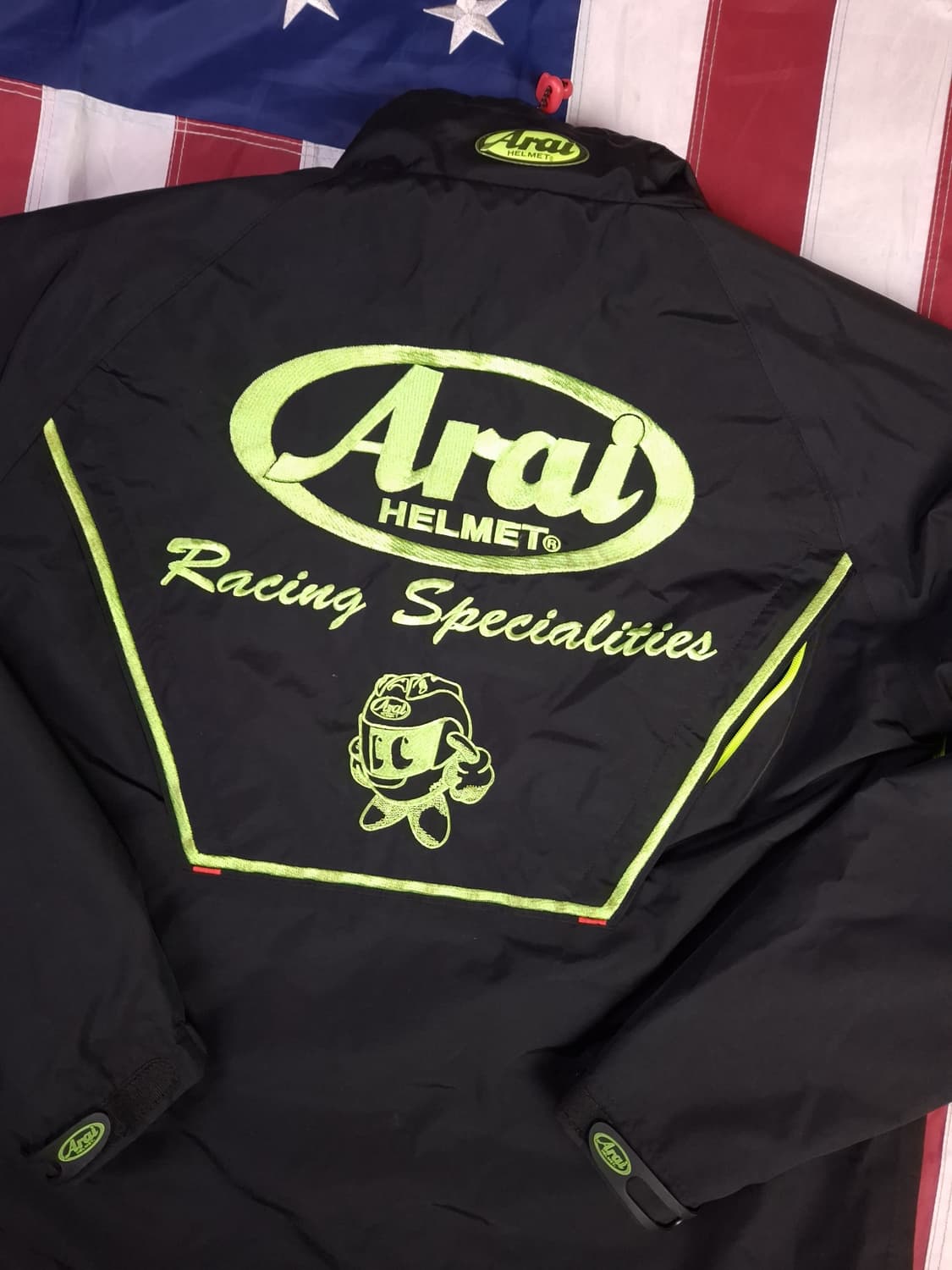 특A 오리지날 아라이 레이싱 바람막이 자켓 상품이미지2