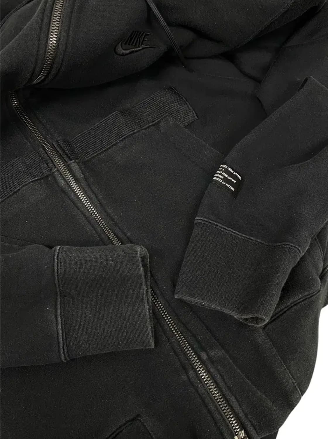 나이키 스우시 블랙 후드집업 XL 상품이미지6