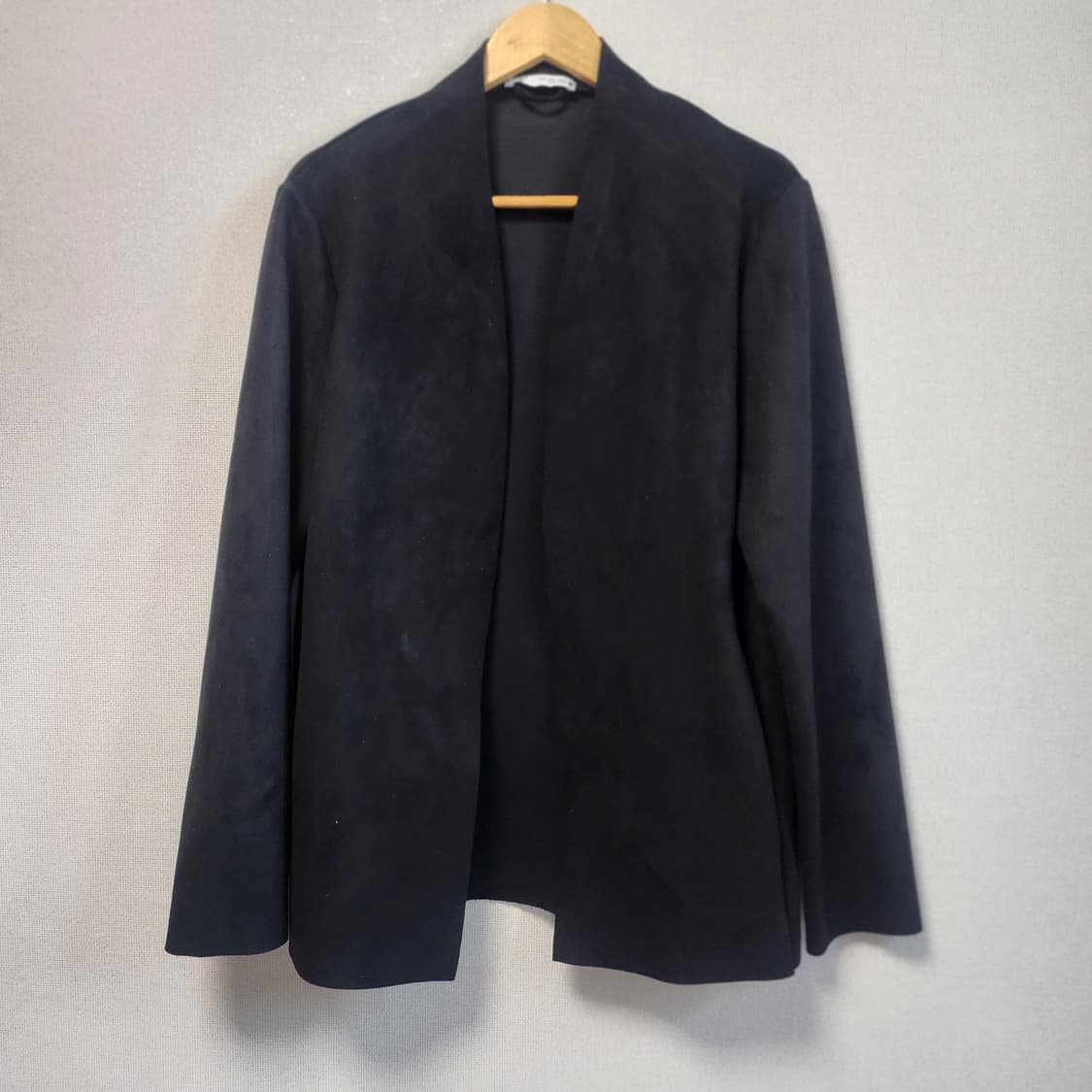 [L] 자라 스웨이드 오픈형 자켓 상품이미지1