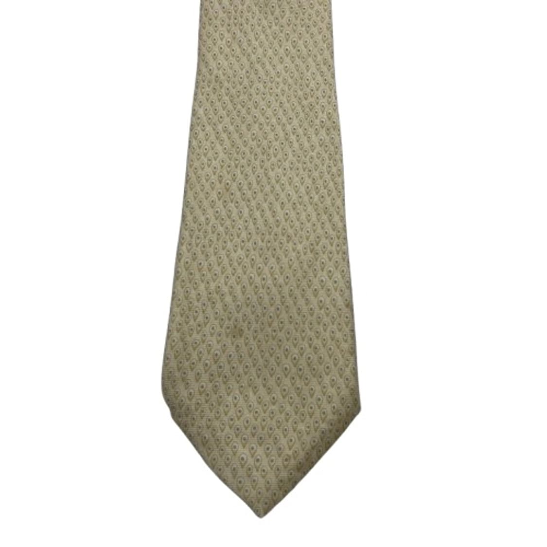 602) (BVLGARI) 불가리 패턴 넥타이(미세오염) 상품이미지1