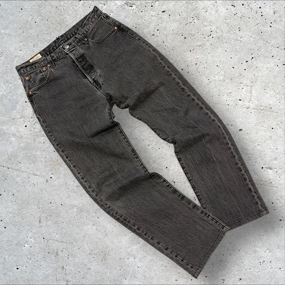 [30x32] 리바이스 501 93 블랙 데님 팬츠 C857 상품이미지1