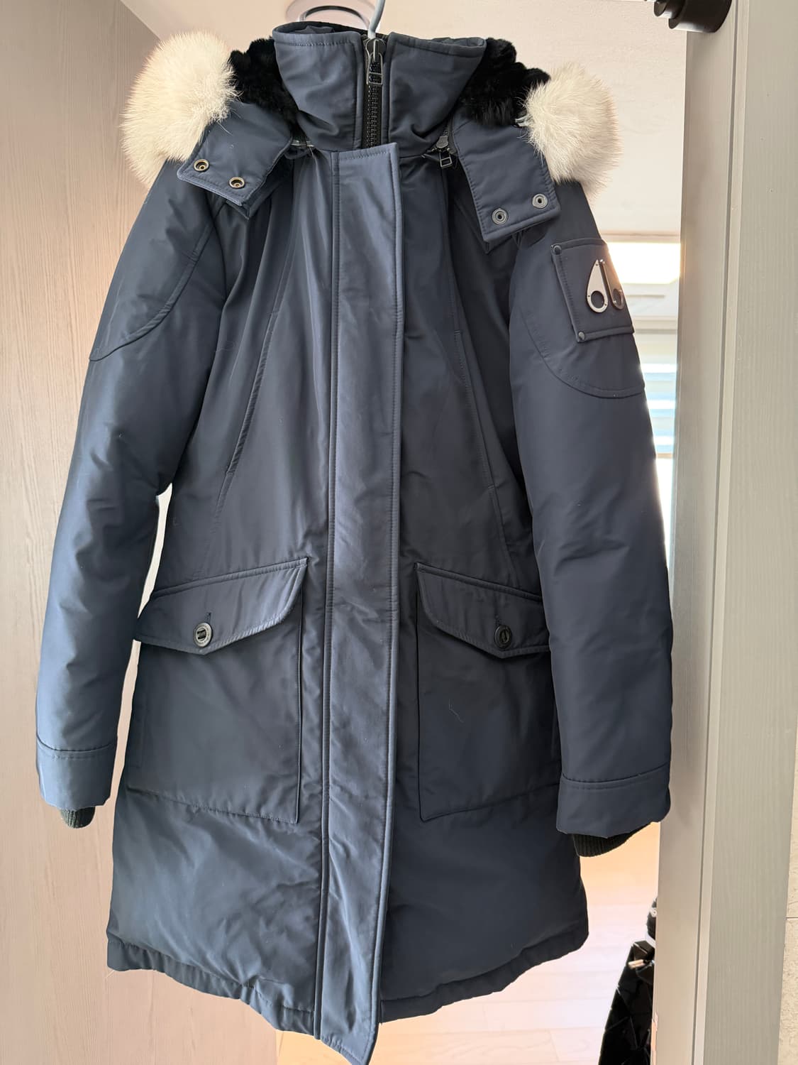 무스너클 여성 패딩 MK2613KLF 네이비 M 상품이미지4