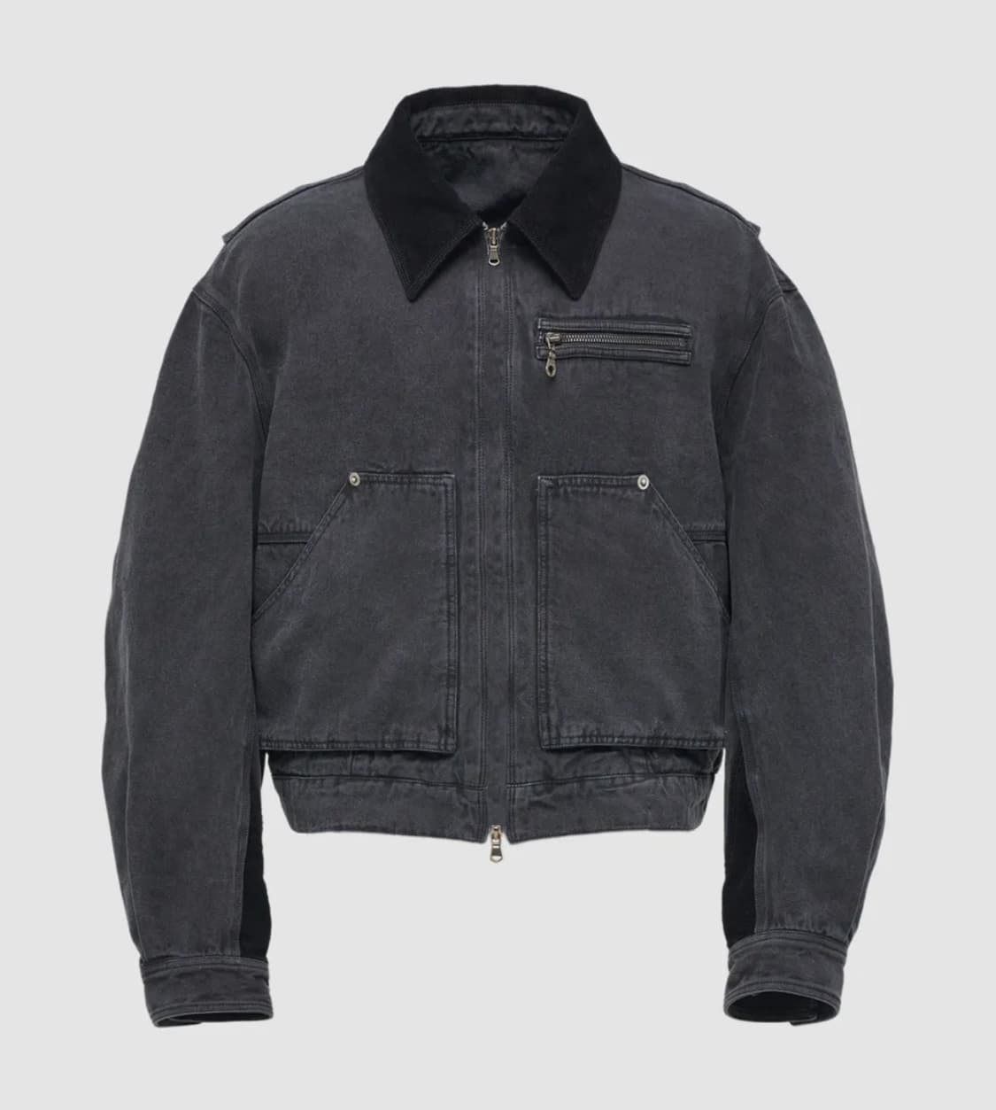 [새제품] L / 쿠어 오버 다잉 페이디드 워크 자켓 상품이미지1