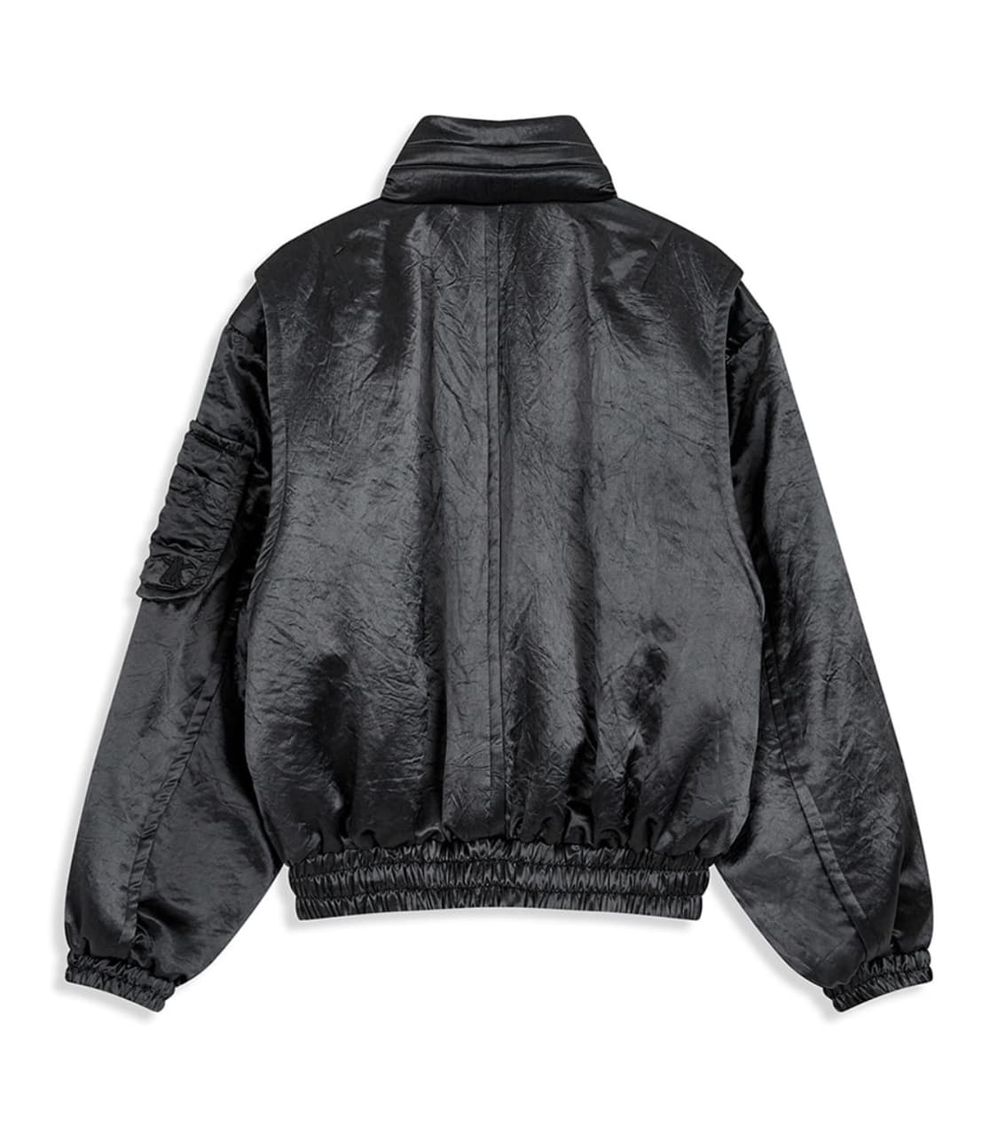 (구해요!!) 오픈와이와이 새틴 카고 봄버 자켓 상품이미지2