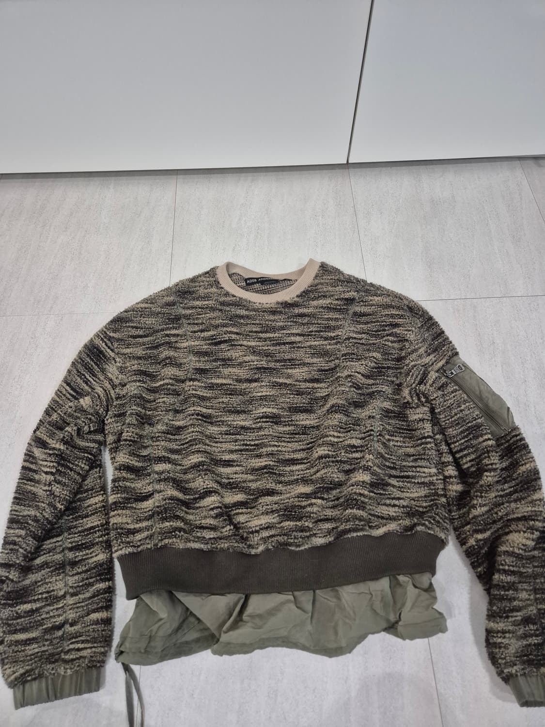 앤더슨벨 플리스 스웨터 상품이미지1