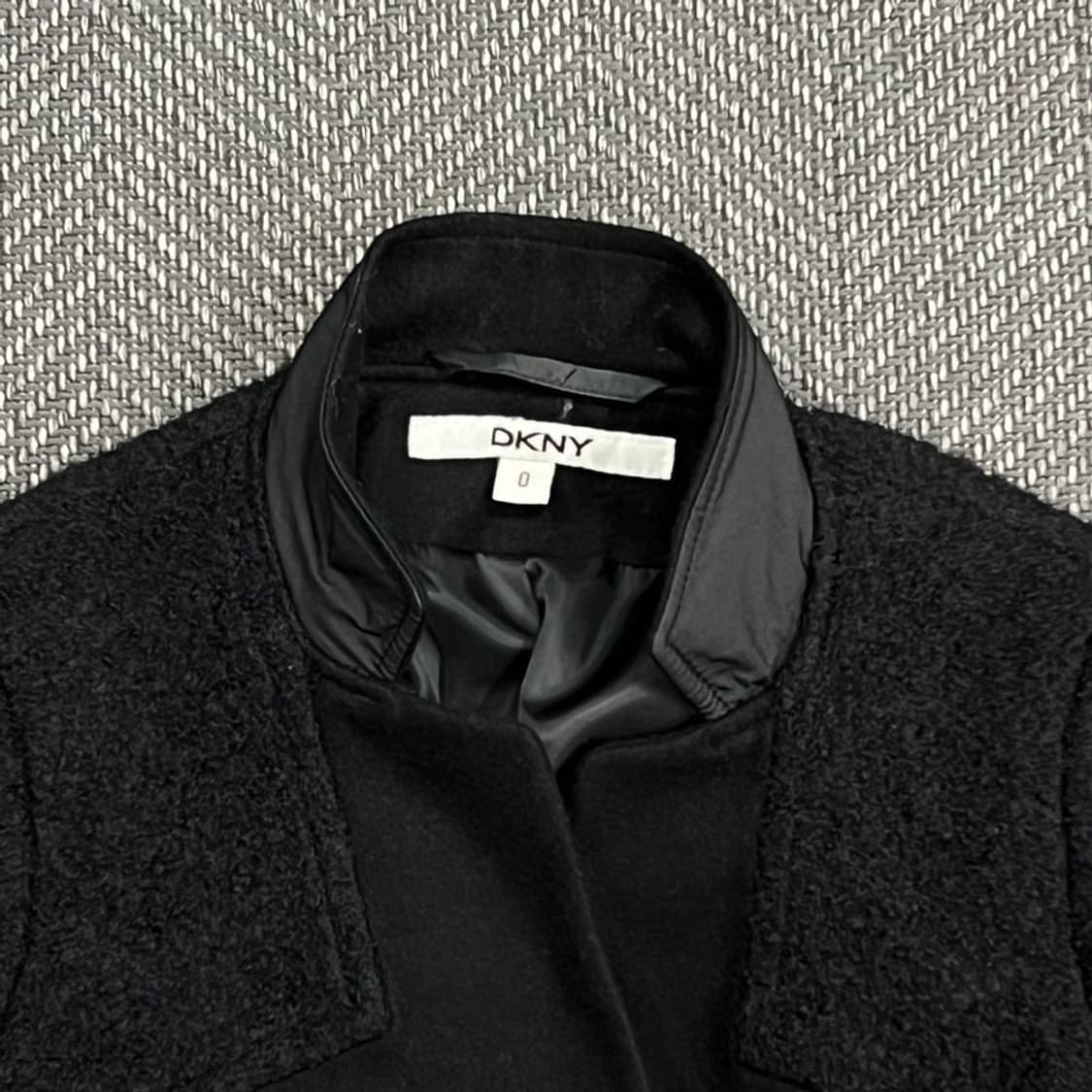 dkny 부클 디테일 더블코트 v1246 상품이미지5