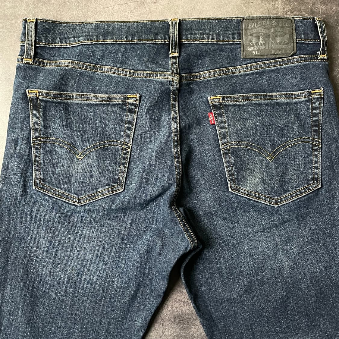 LEVI'S 리바이스511 슬림 스트레이트핏 코튼 데님 팬츠 A00661 상품이미지6