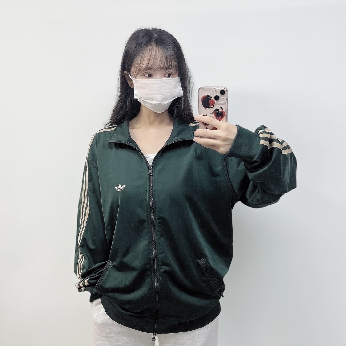 아디다스 배켄바우어 트랙탑 져지 쉐도우그린 상품이미지1