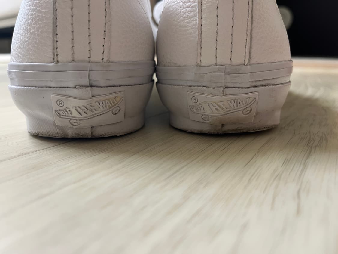 Vans 반스 어센틱 리이슈44 화이트레더 US9.5 275 상품이미지5