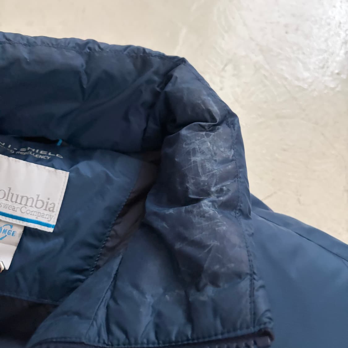 00s 컬럼비아 빈티지 경량패딩 M 상품이미지5