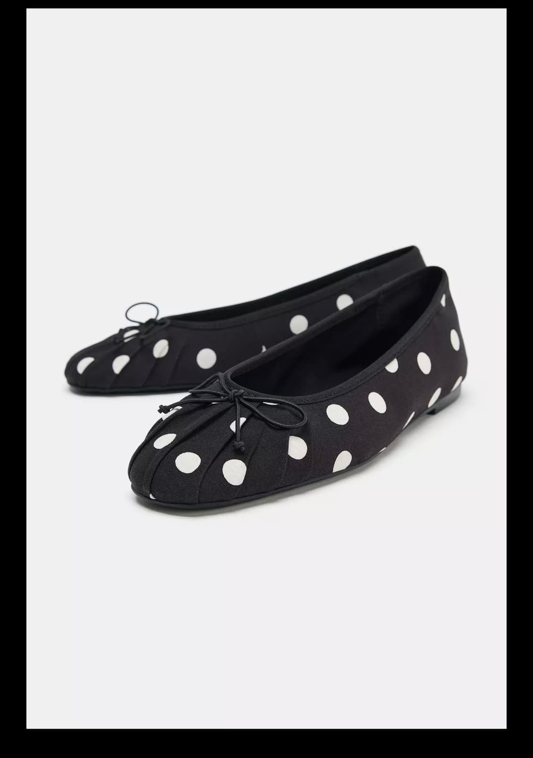 자라 리본 도트 발레리나 플랫슈즈 상품이미지1