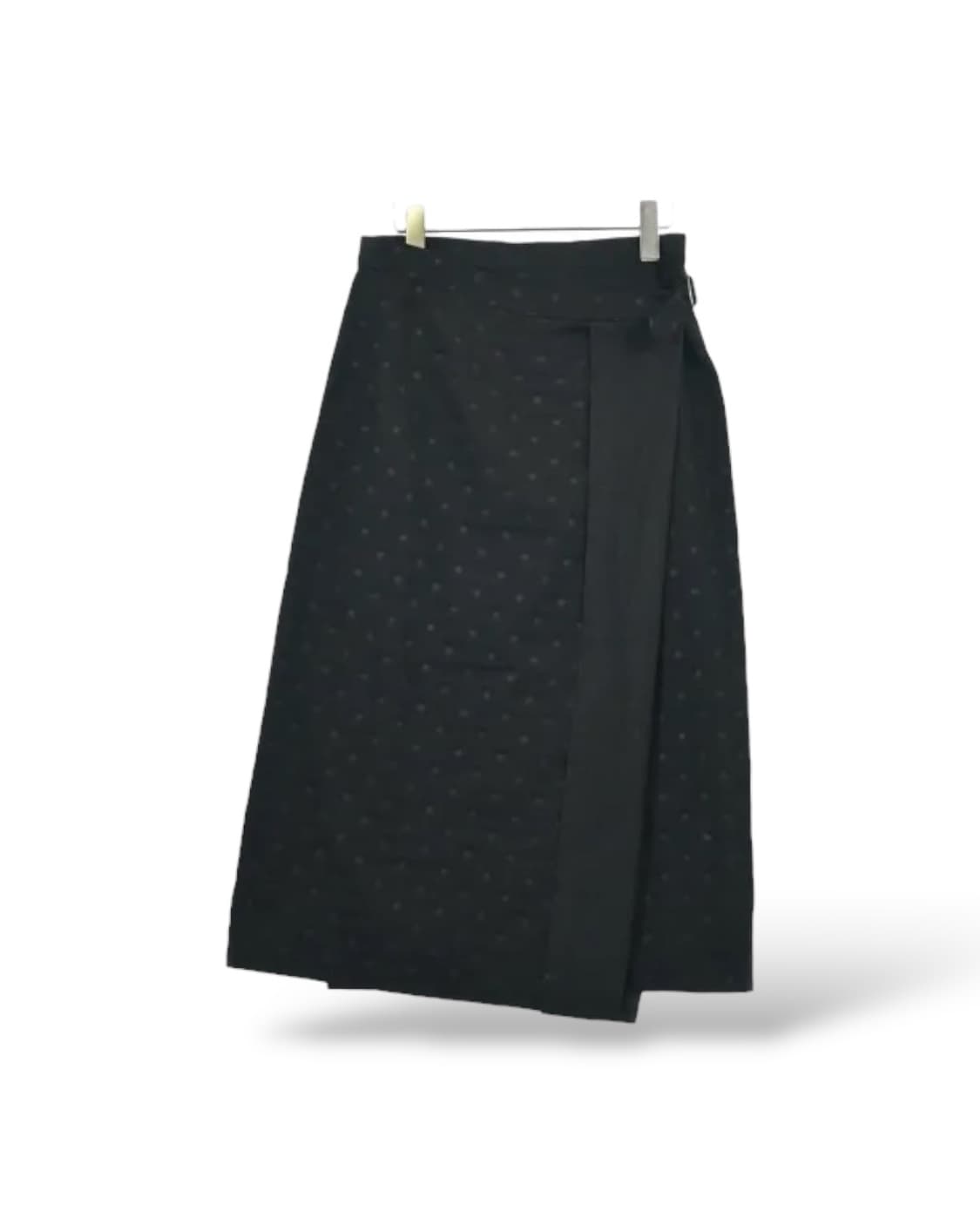 (rare) 꼼데가르송 도트 레이어드 랩 스커트 상품이미지1