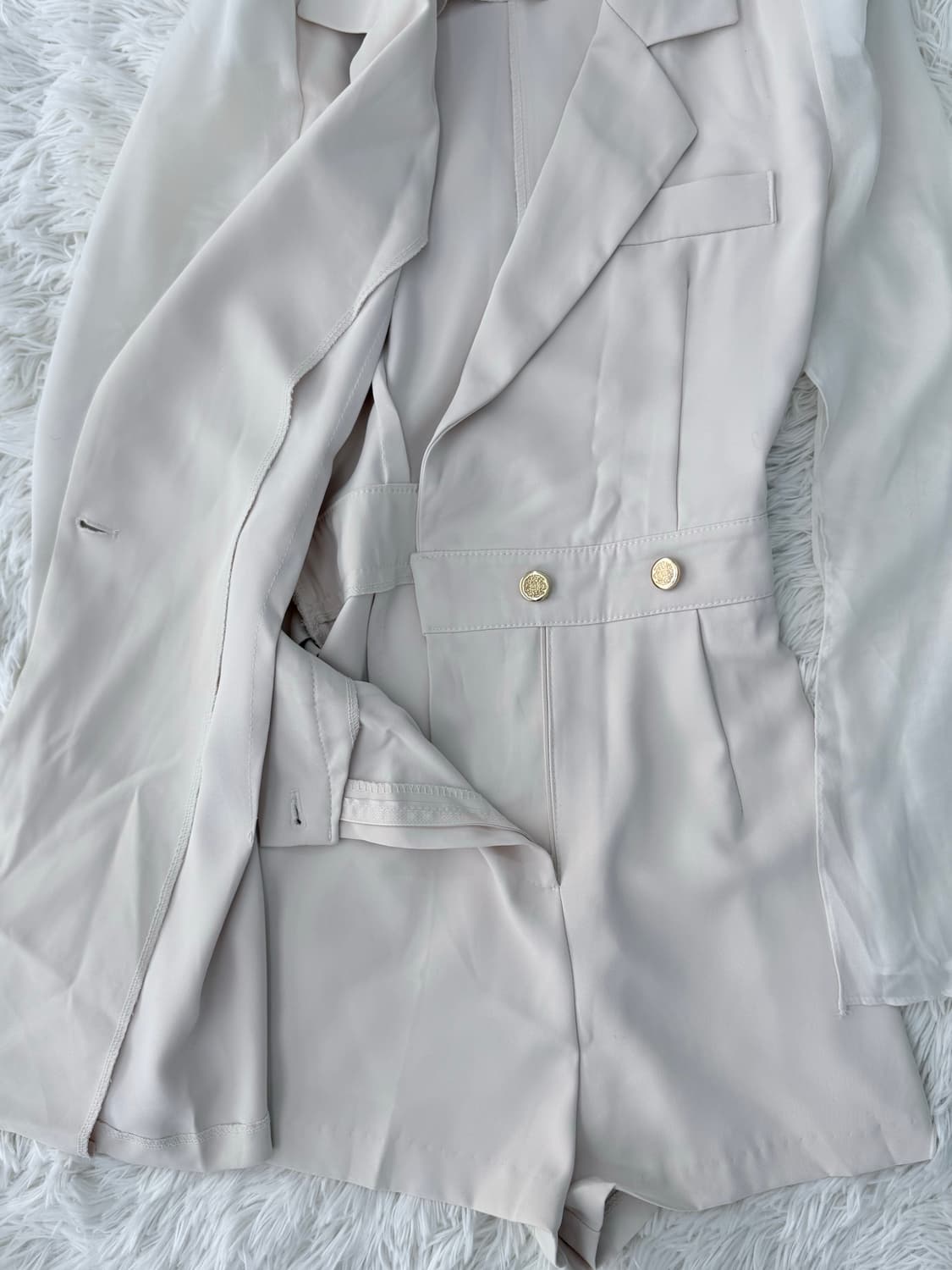 화이트 점프수트 상품이미지6