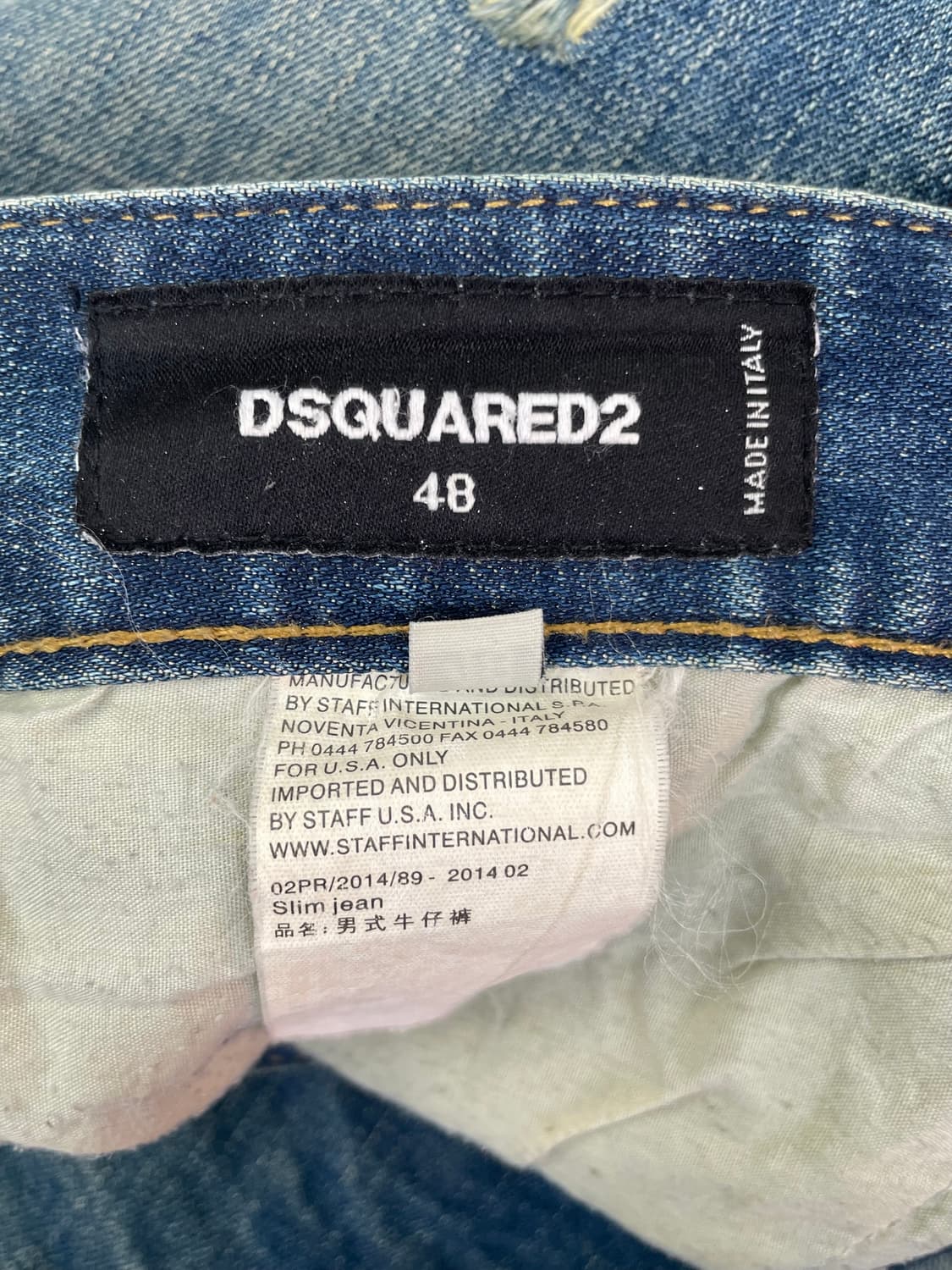 디스퀘어드2 슬림진 32인치(48size) 상품이미지3