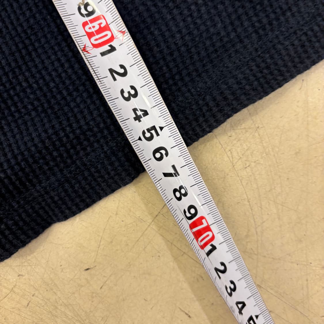 폴로 랄프로렌 네이비 와플 니트 롱슬리브 상품이미지4