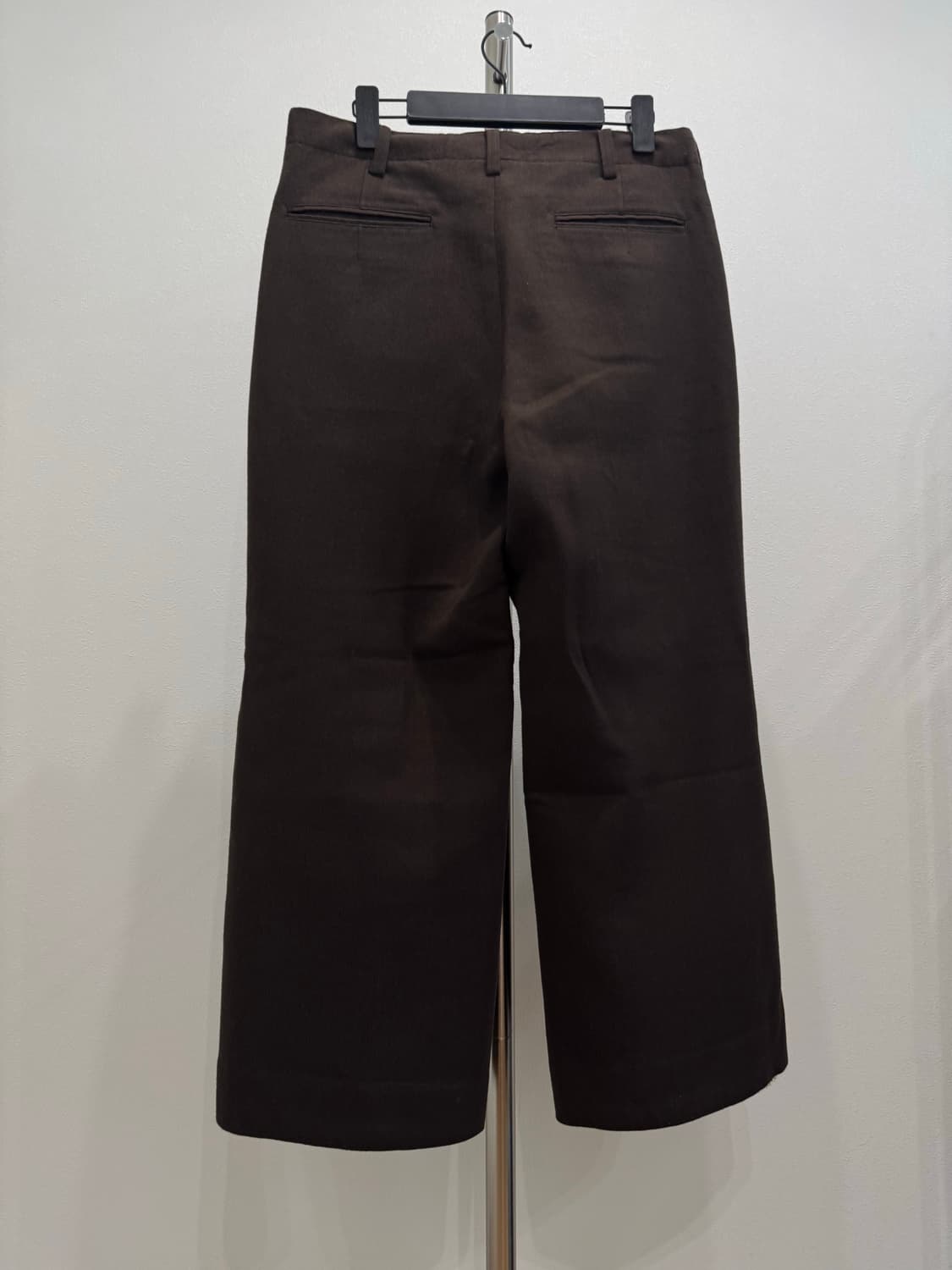 요지야마모토 뿌르옴므 00s 울 와이드 트라우저 상품이미지4