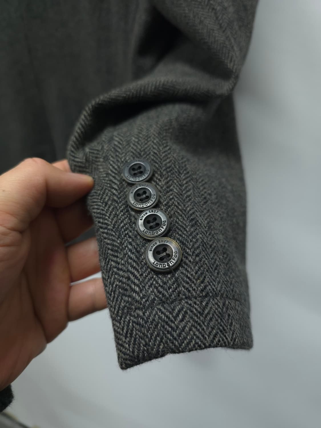 런던포그 헤링본 울 블레이져 (100~105 ) 상품이미지8