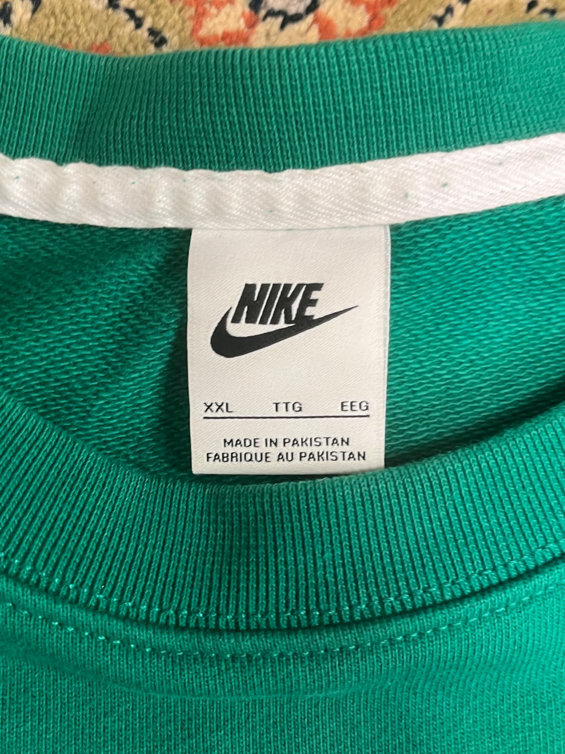 [XXL] 나이키 빅 스우시 크루넥 맨투맨 그린 상품이미지3