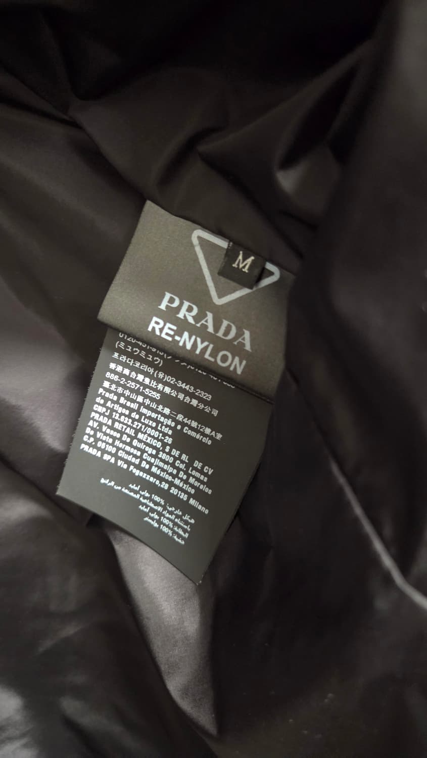 [M] 프라다 리나일론 자켓 상품이미지3