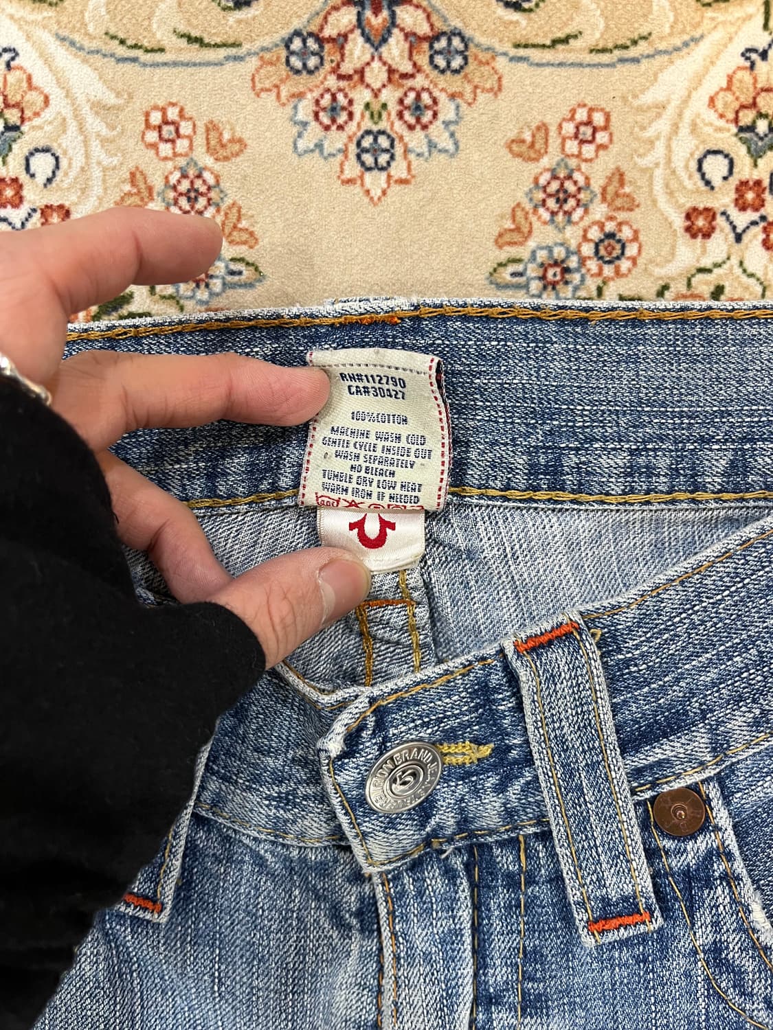 트루릴리전 부츠컷 데님 팬츠 바지 상품이미지4