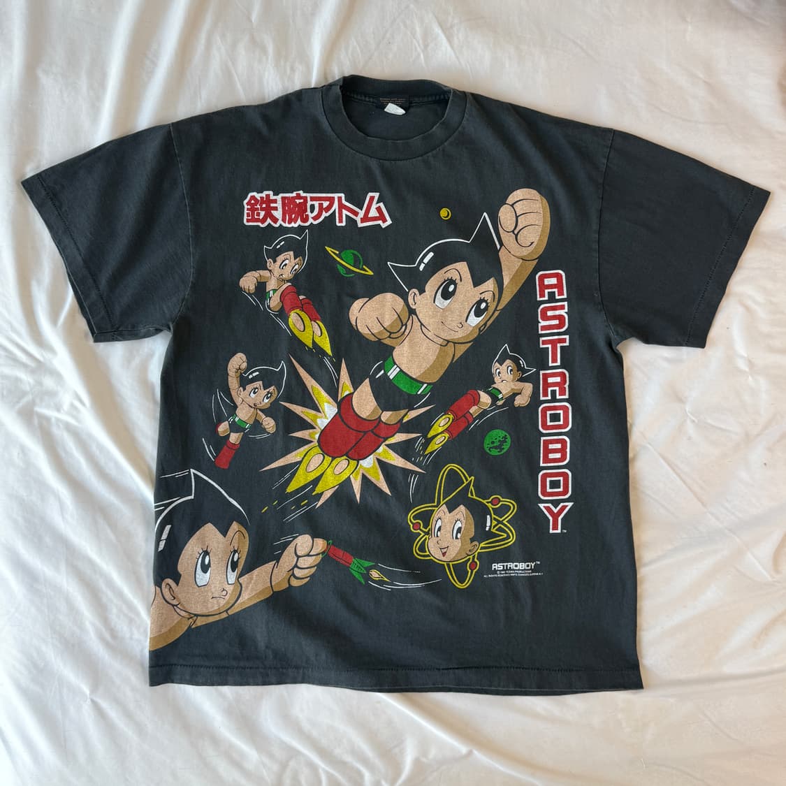 아톰 90s 철완아톰 싱글스티치 올오버 티셔츠 상품이미지2