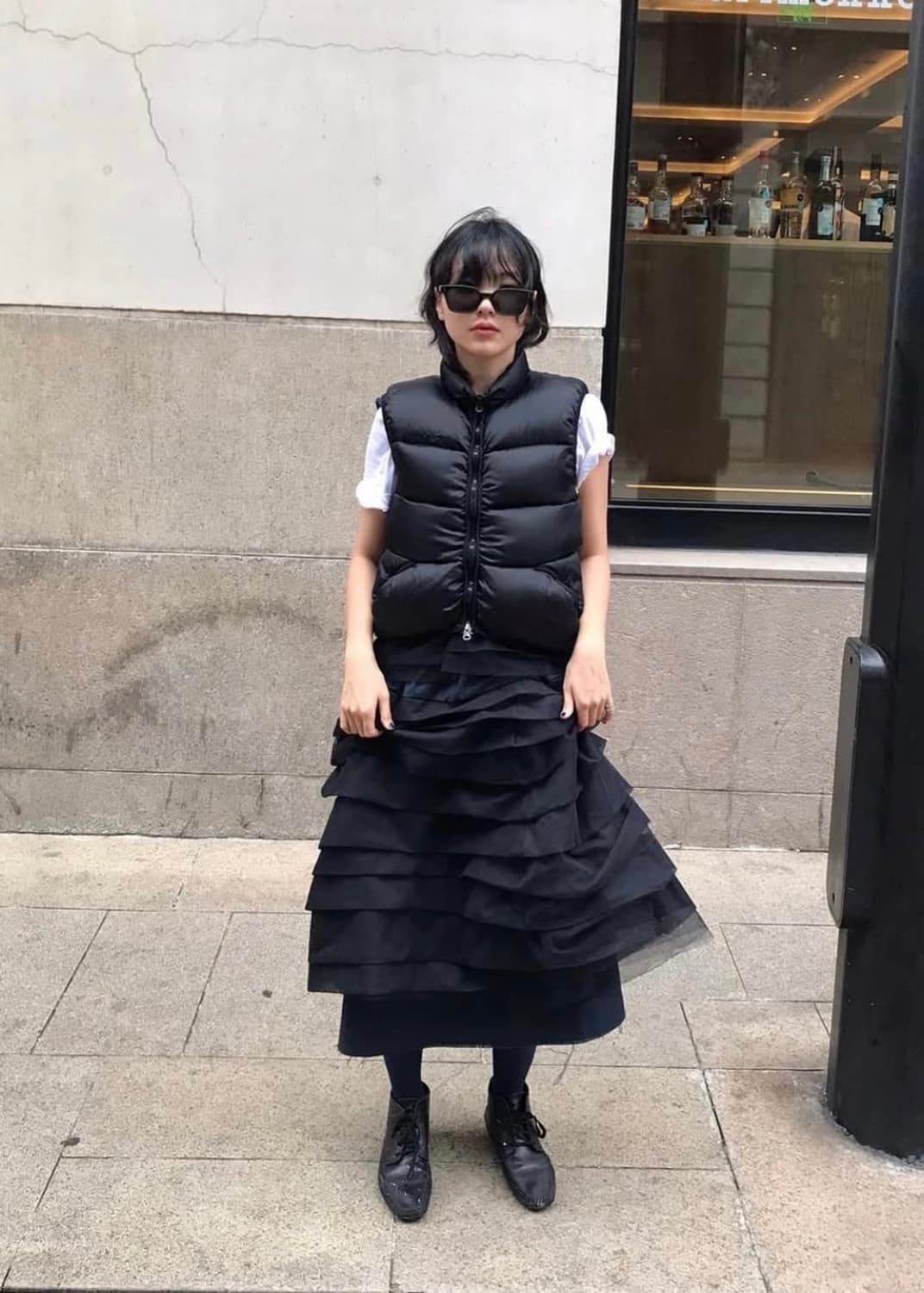 에옹쓰 덕 다운 패딩조끼 패딩베스트 1사이즈 상품이미지1