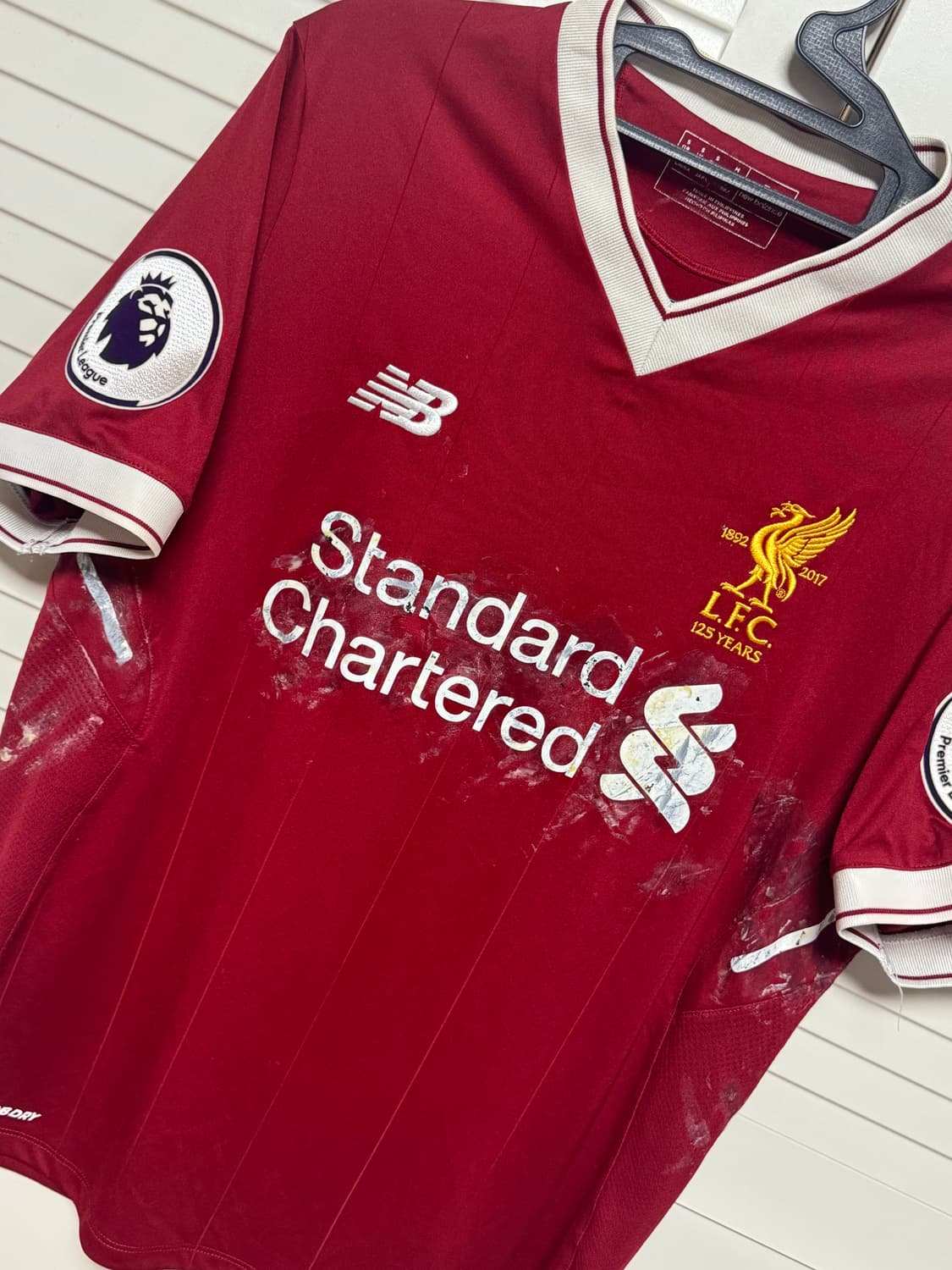 17-18 리버풀 홈 뉴발란스 유니폼 반팔 상품이미지2