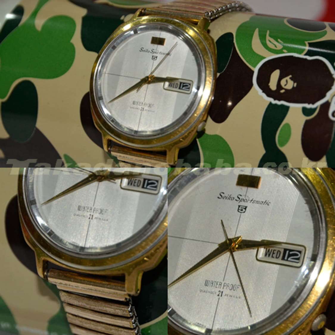 60's SEIKO Sportsmatic 5 세이코 금장 21석/오토매틱 상품이미지2