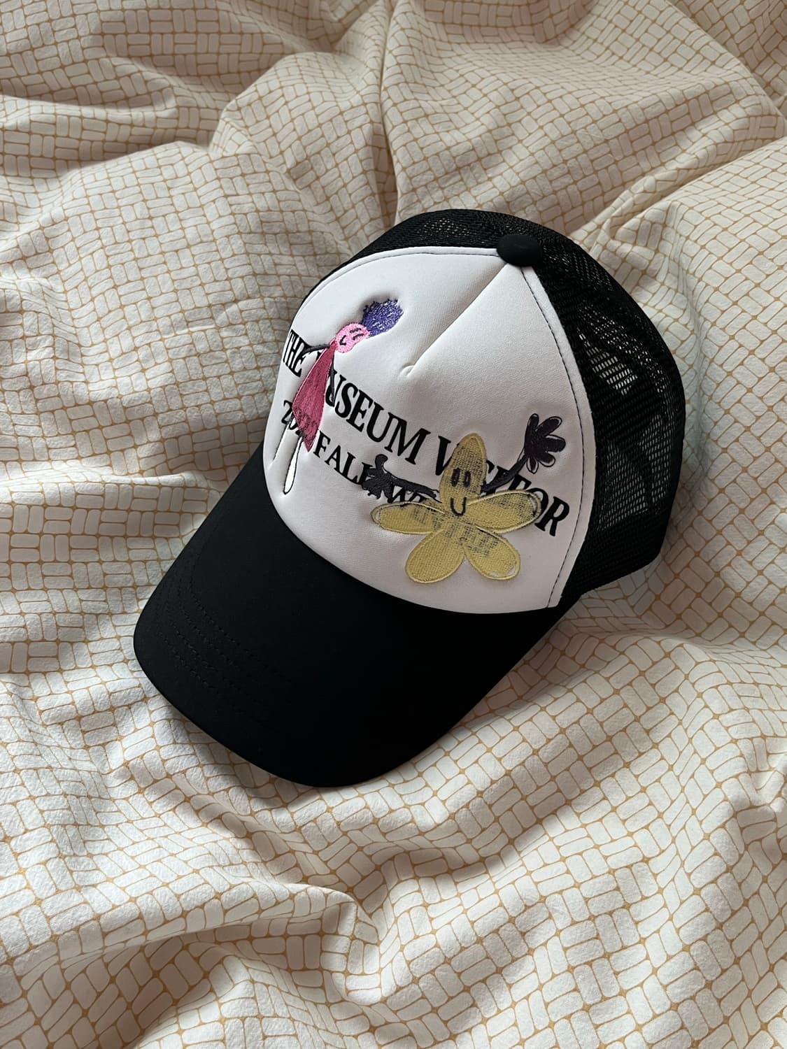 더뮤지엄비지터 칠드런 메쉬캡 블랙 상품이미지1