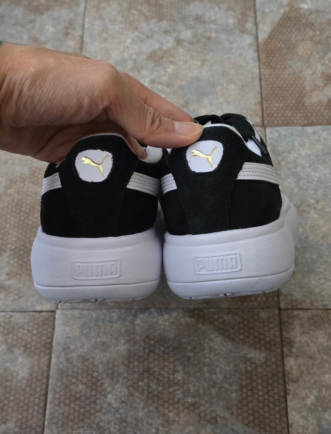 (230)푸마 스웨이드 마유 블랙  상품이미지7