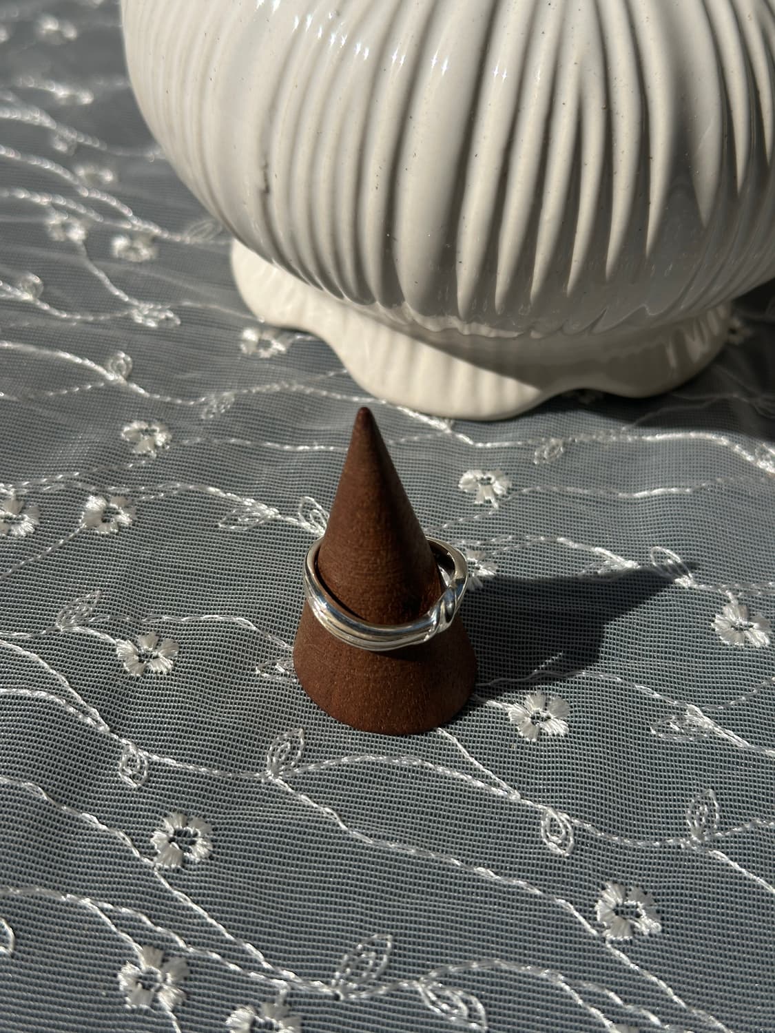 Minimal Wave Twist 925Silver Ring 상품이미지3