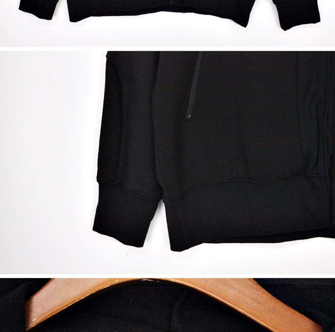 CABANE De ZUCCA 카반 드 주카 패치워크 후드 M~XL 상품이미지3