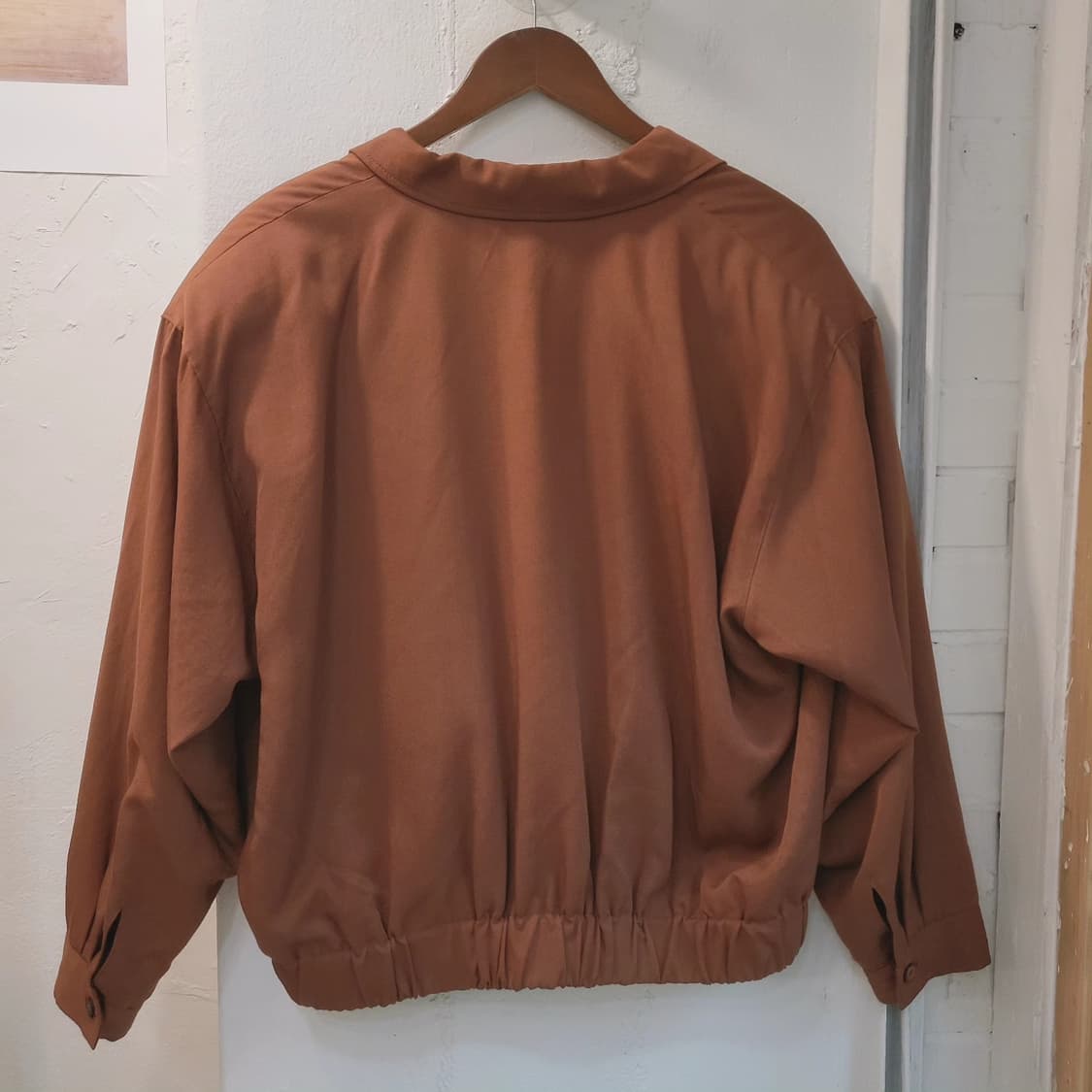 Soggetto 브라운 오버핏 블루종(made in Japan) 상품이미지7