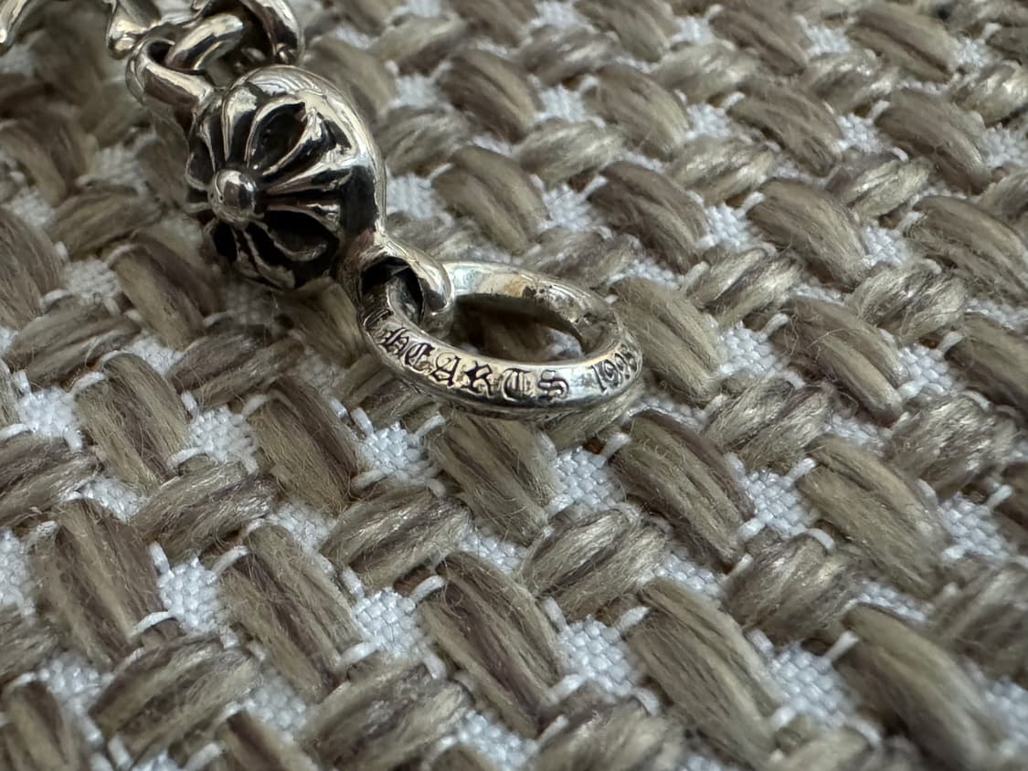 [새상품] 크롬하츠 원볼 타이니 크로스 팬던트 상품이미지4