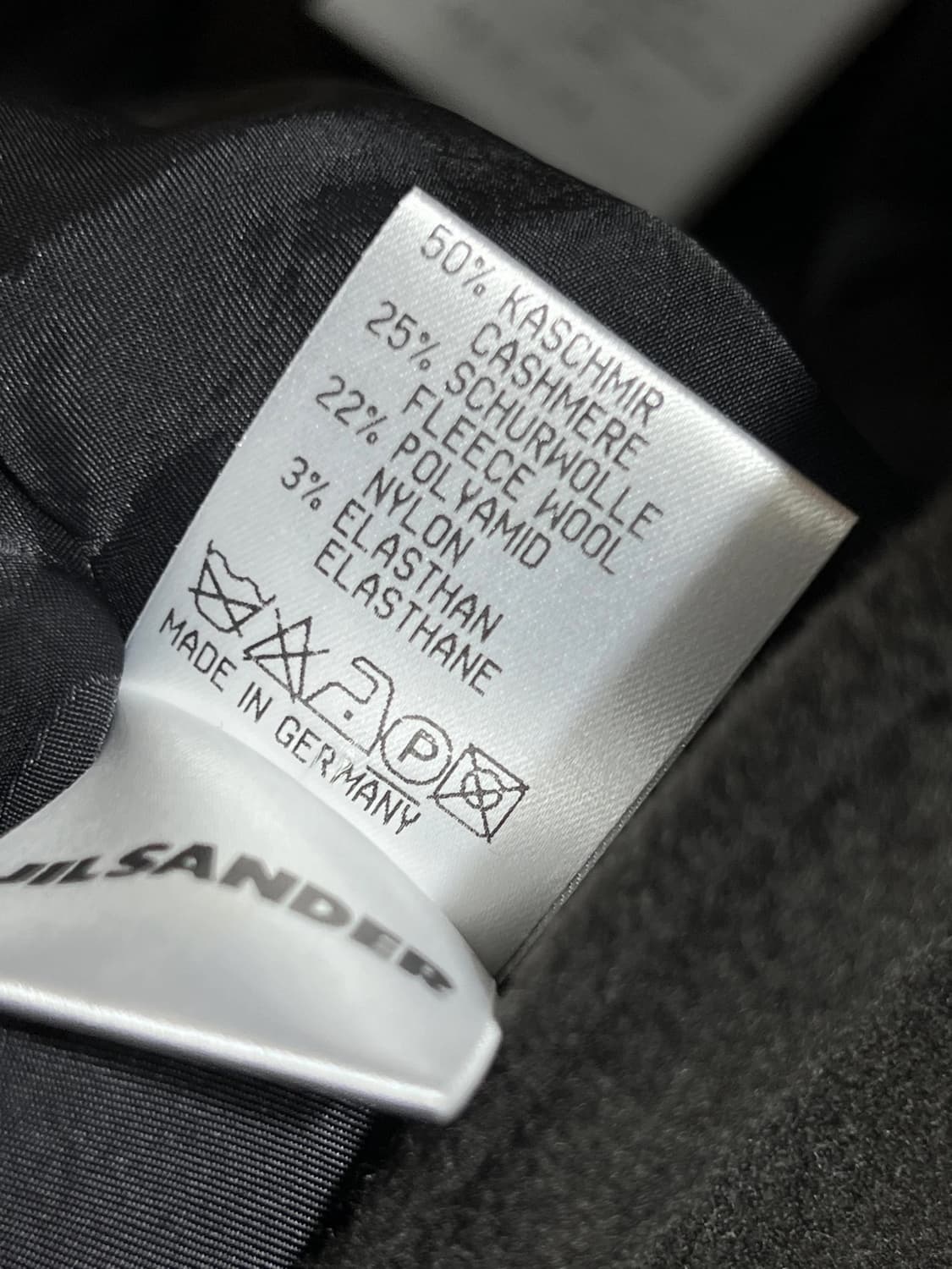 질샌더 캐시미어 자켓  상품이미지4